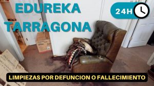 Limpieza y desinfección por defunción o fallecimiento en Tarragona